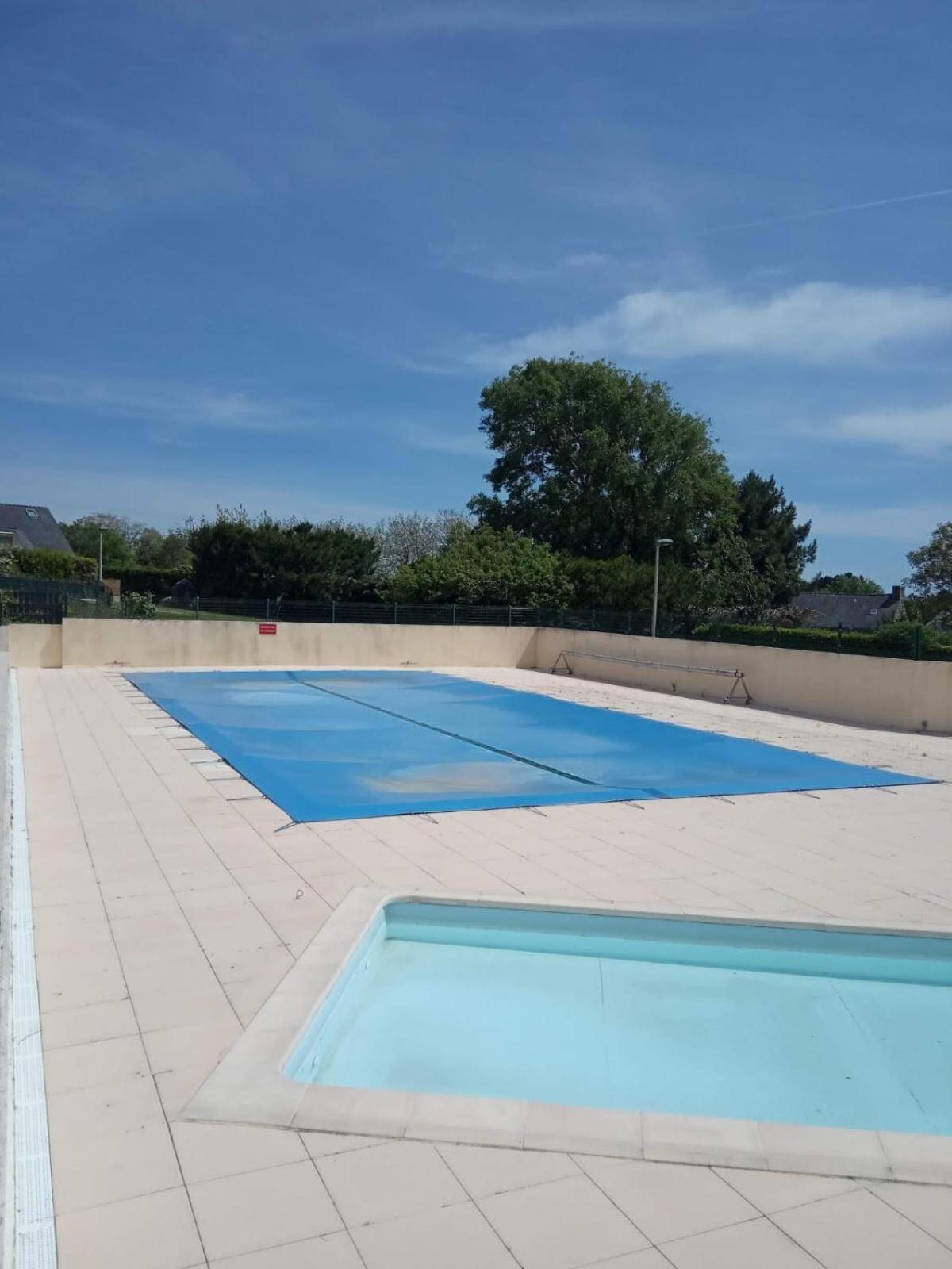 Maisonnette De Charme Bord De Mer Piscine Guidel Luaran gambar