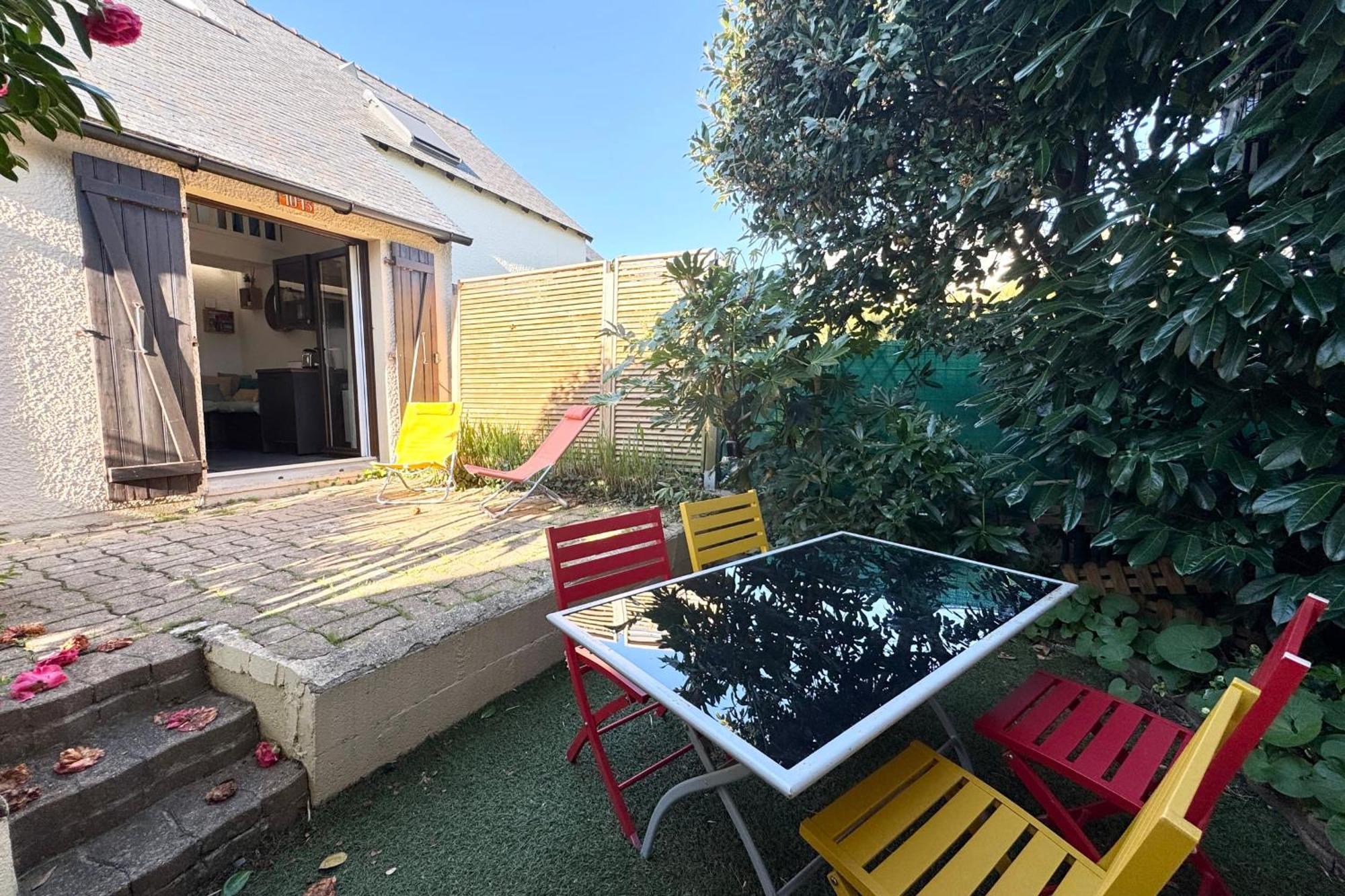 Maisonnette De Charme Bord De Mer Piscine Guidel Luaran gambar